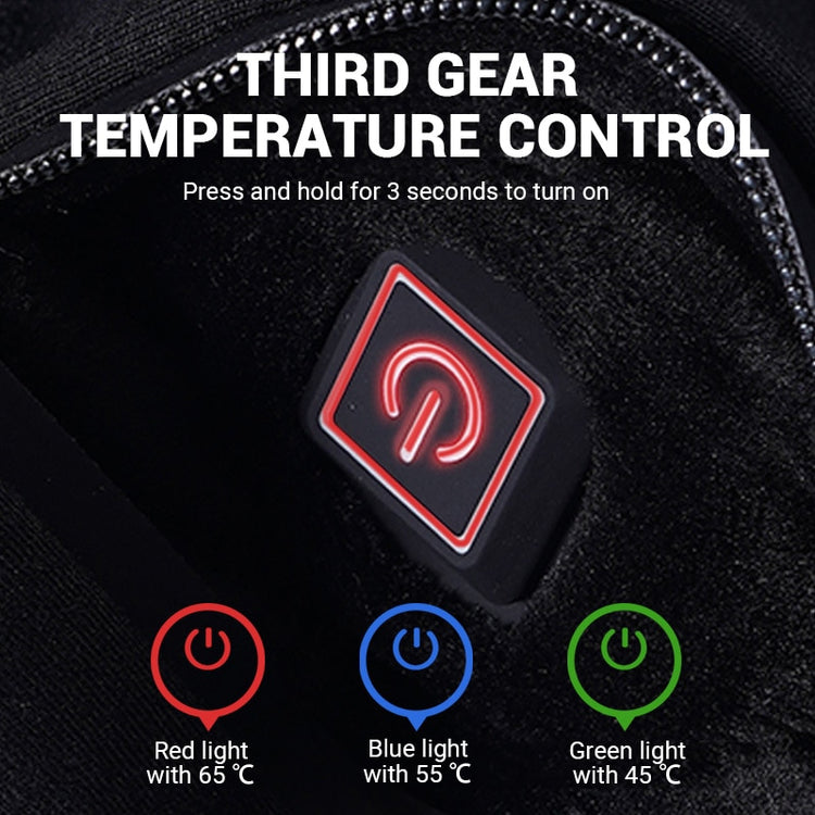 Winter Heated Underwear Fleece Lined Heating Thermal Underwear Set USB Electric Heated T-Shirts & Pants Battery Powered Ski Wear