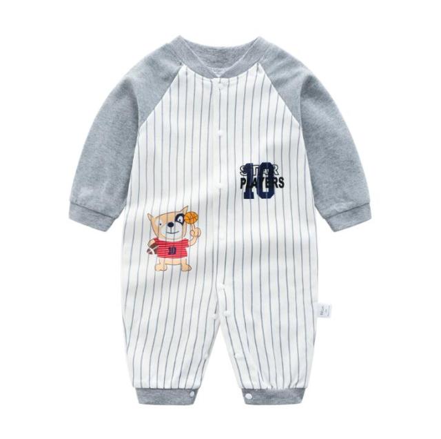Newborn Unisex Jumpsuits Gentleman Autumn Long Sleeves Rompers Cotton Baby Clothes For Boys Girls Outfits Infantil Costume Wear