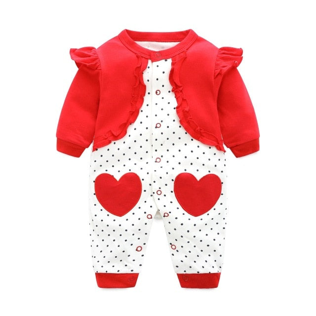 Newborn Unisex Jumpsuits Gentleman Autumn Long Sleeves Rompers Cotton Baby Clothes For Boys Girls Outfits Infantil Costume Wear