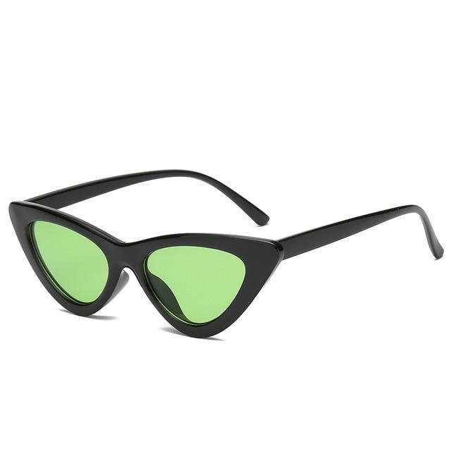 Owl City Vintage Women Sunglasses Cat eye Eyewear Brand Designer Retro Wave - Buyhops