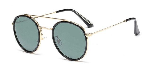 New trend sunglasses men and women round sunglasses UV400 glasses - Buyhops