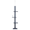 Detachable Pet Cat Tree Condo Scratcher Adjustable Scratching Climbing Tree Cat Toy Protecting Furniture 2020