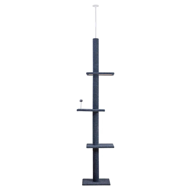 Detachable Pet Cat Tree Condo Scratcher Adjustable Scratching Climbing Tree Cat Toy Protecting Furniture 2020