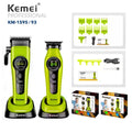 Kemei Professional Hair Clippers External Rotor Motor Hair Trimmers 8000RPM