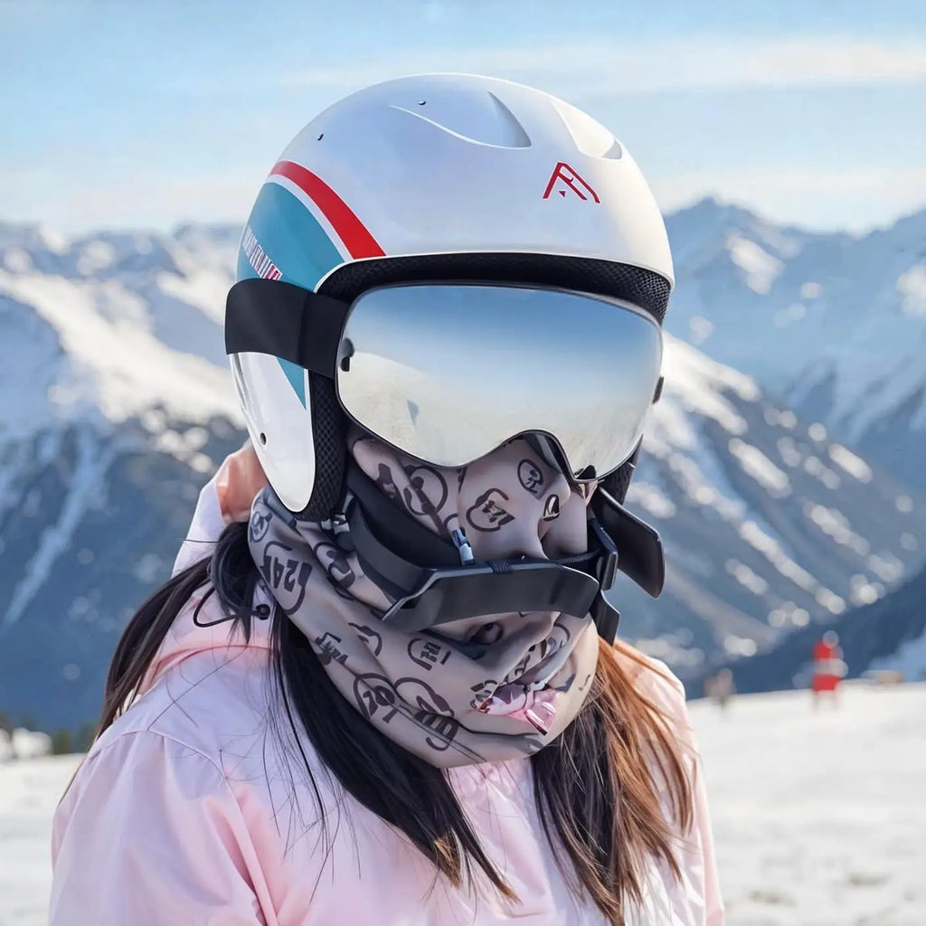 Lens Anti-Fog Ski Goggles for Men Women - Skiing Snowboard Outdoor Sports UV Protection