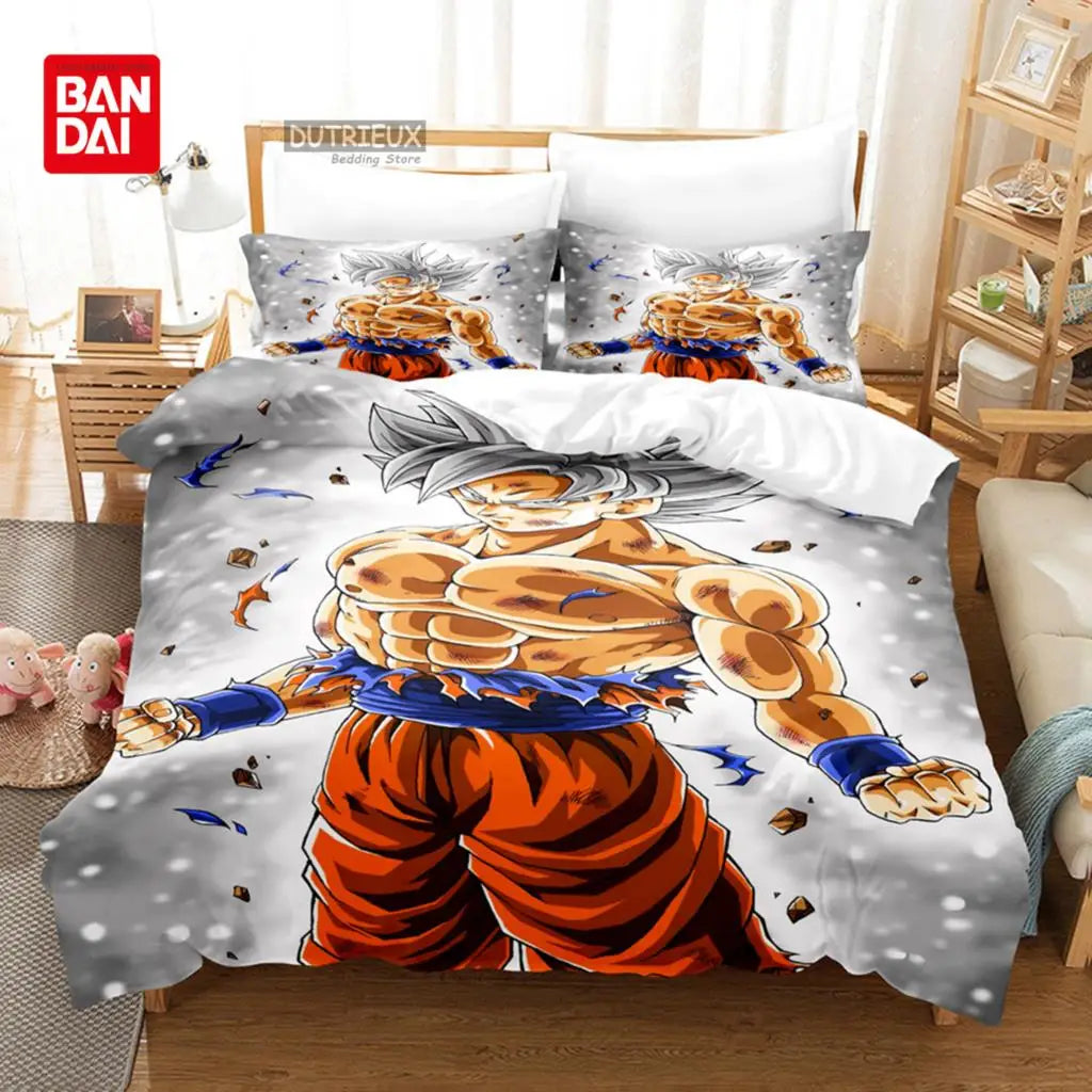 Japanese Anime Dragon Ball Duvet Cover Goku Bedding Sets