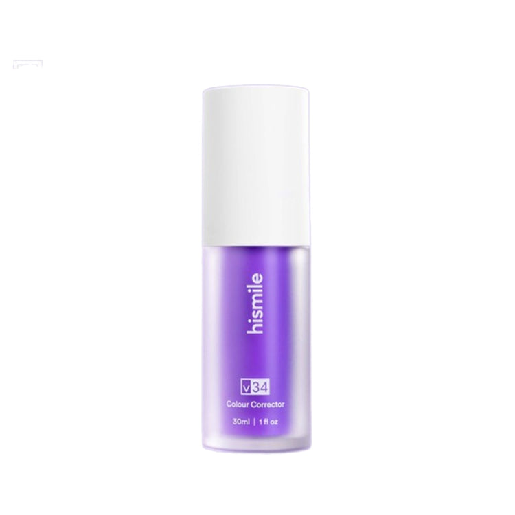 30ml Purple Tooth Cleaning Mousse Tooth Whitening Toothpaste Clean Teeth Fresh Breath Toothpaste To Correct Yellow Teeth Product