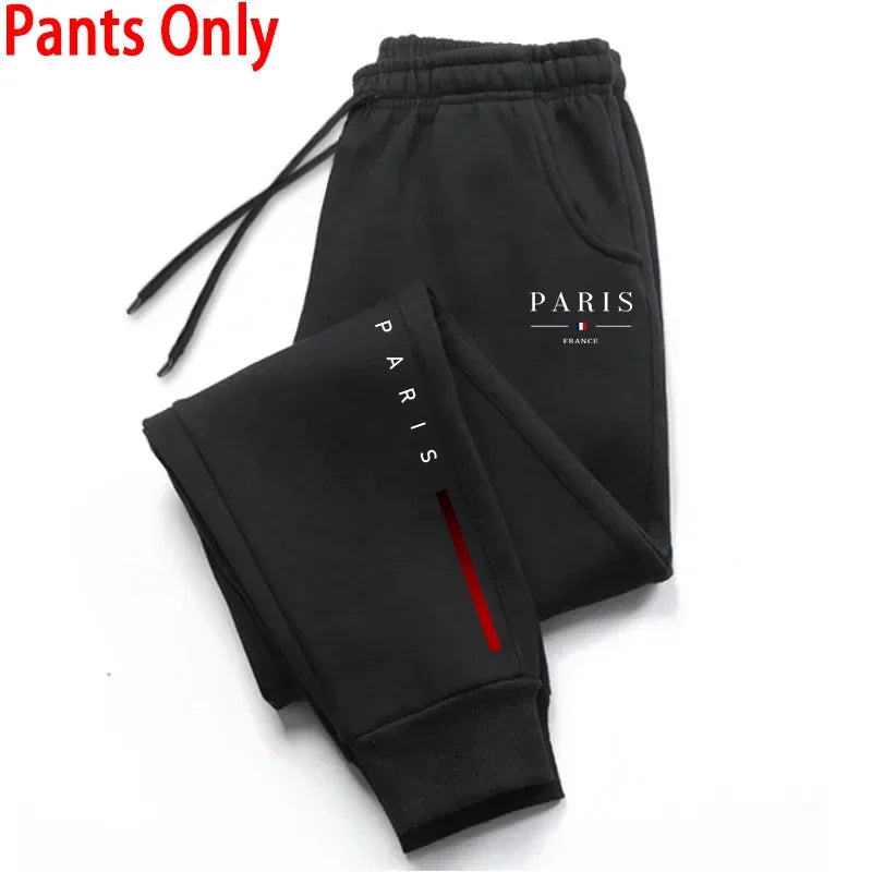Men's Tracksuit Hoodie & Sweatpants Paris Fashion Sportswear 2pcs Set