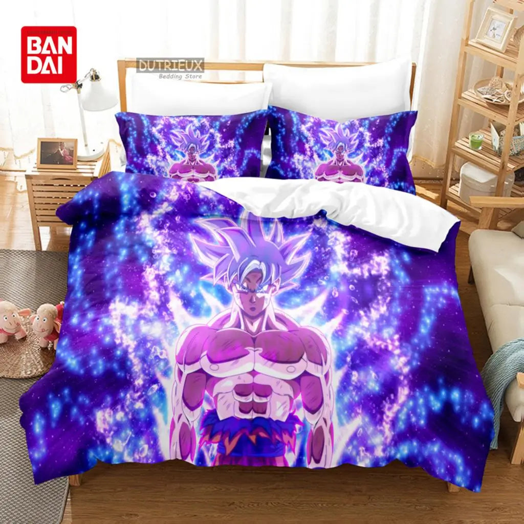 Japanese Anime Dragon Ball Duvet Cover Goku Bedding Sets
