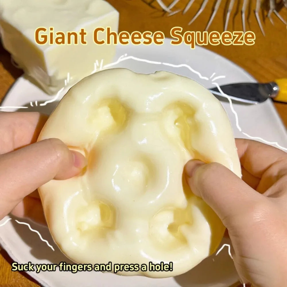Cheese Cube Shapeable Squishy