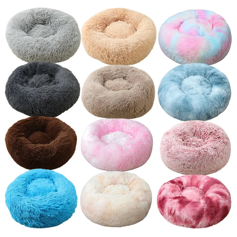 Cat Beds Washable Soft Pet Kennel Winter Thickened Warm