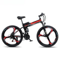 Lithium battery folding mountain bike power double shock absorber