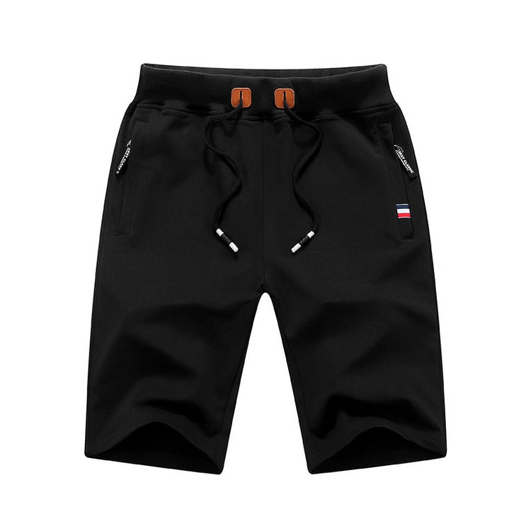 Men's Summer Breeches Shorts 2021 Cotton Casual Bermudas Black Men Boardshorts Homme Classic Brand Clothing Beach Shorts Male