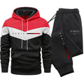 Men's Tracksuit Hoodie & Sweatpants Paris Fashion Sportswear 2pcs Set