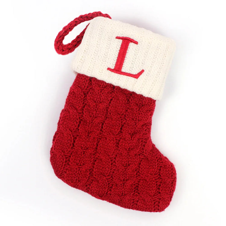 Christmas Decoration Gift Letter Socks