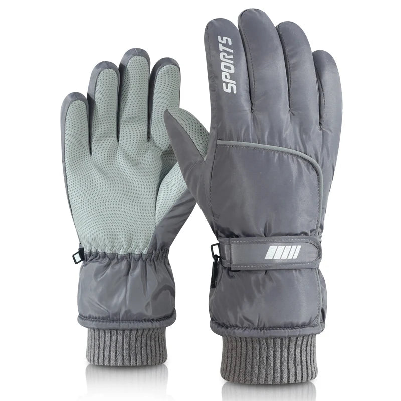 Professional Winter Warm Snow Gloves Waterproof