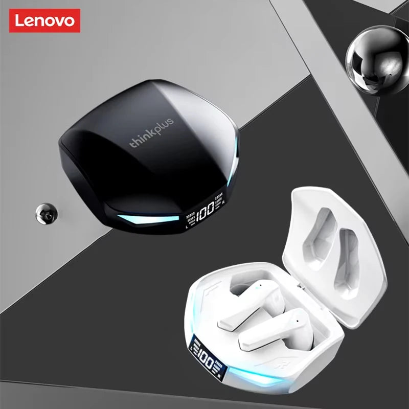 Wholesale Lenovo XT53 Bluetooth 5.4 Earphones LED Power Display Gaming Headphones Waterproof Anti-sweat Upgraded Wireless Earbud