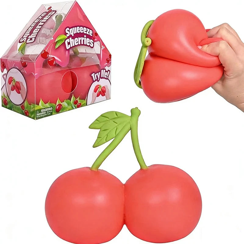 Big Cherry Squishy Soft Sensory