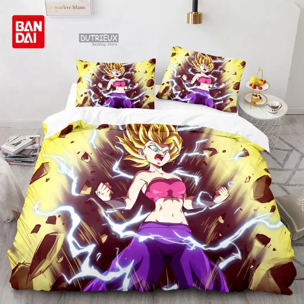 Japanese Anime Dragon Ball Duvet Cover Goku Bedding Sets
