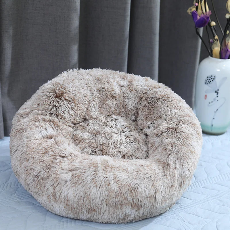 Cat Beds Washable Soft Pet Kennel Winter Thickened Warm