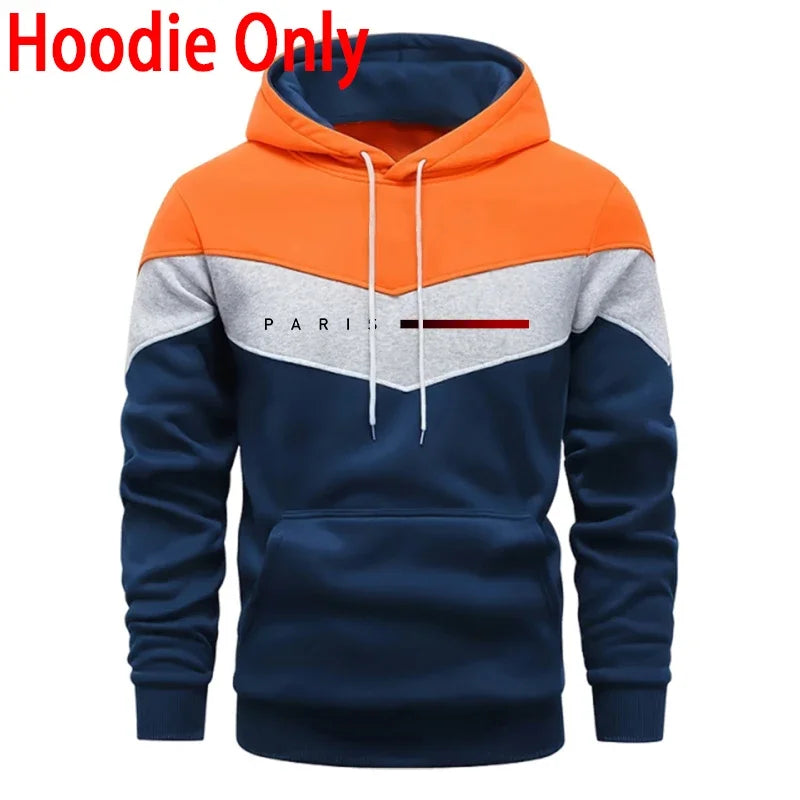 Men's Tracksuit Hoodie & Sweatpants Paris Fashion Sportswear 2pcs Set