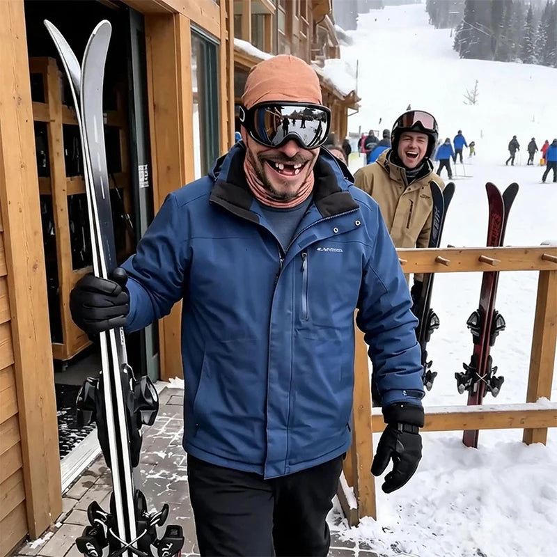 Funny Old Man Ski Mask Realistic Face Balaclava Summer Winter 3D Printed Full Face Mask for Skiing Snowboarding Outdoor Sports