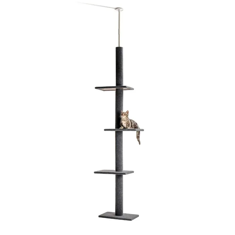 Detachable Pet Cat Tree Condo Scratcher Adjustable Scratching Climbing Tree Cat Toy Protecting Furniture 2020