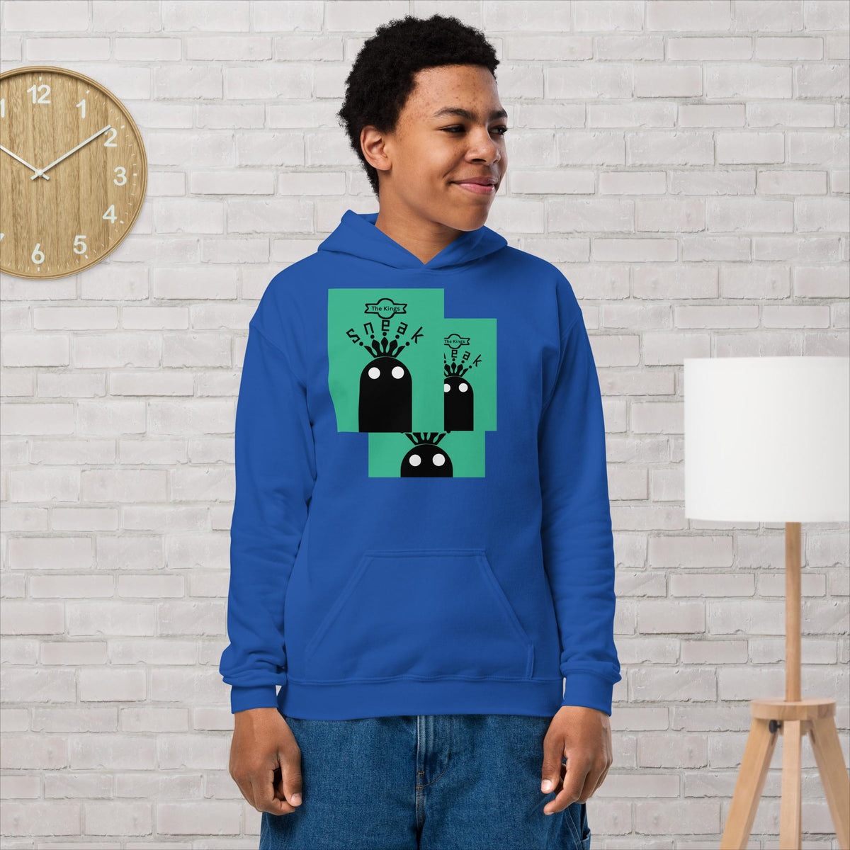 The Kings Sneak Brand Youth heavy blend hoodie