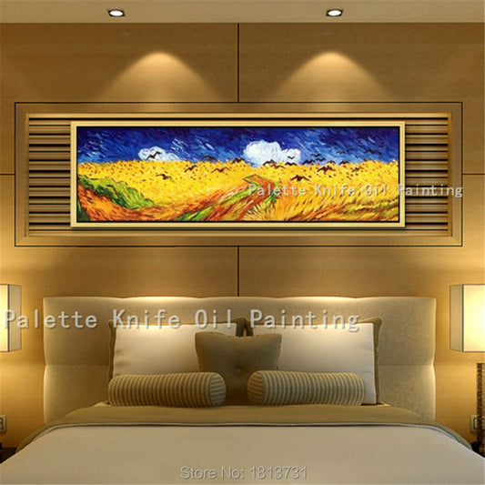 Hand Painted Canvas Painting van Gogh wall Art for living room home cuadros decorative paintings for living room wall