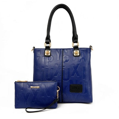 YBYT Brand New Fashion Woman Luxury Handbag Large Capacity Composite Bag Ladies Leather Shoulder Purse