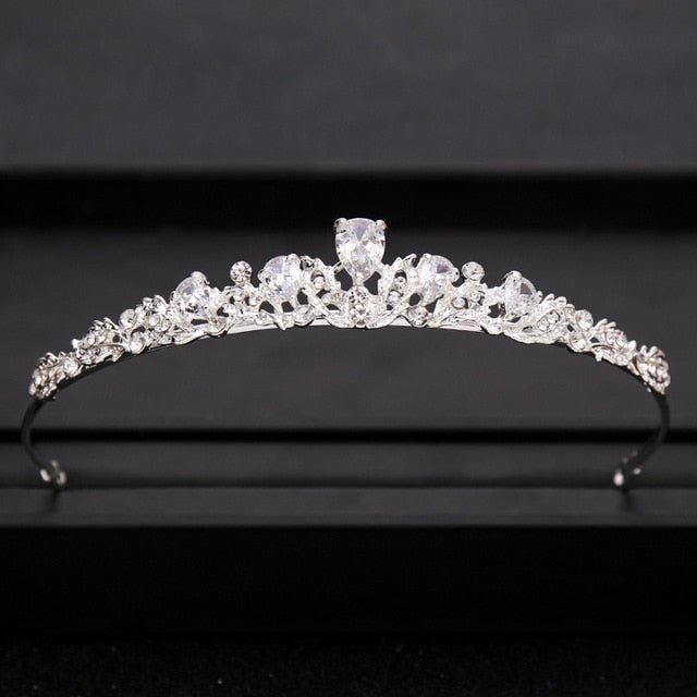 Sweet 16 Quinceanera Rhinestones Crystal Tiaras Bride Party Crowns Wedding Hair Accessories