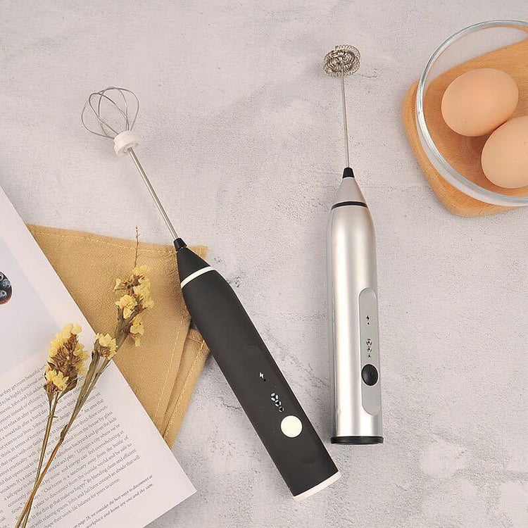 USB Electric Egg Whisk Automatic Handhold Milk Foam Coffee Maker Cappuccino Frother Portable Kitchen Tool