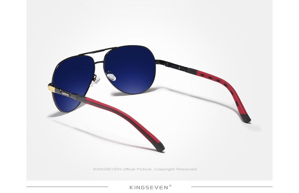 KINGSEVEN Vintage Aluminum Polarized Sunglasses