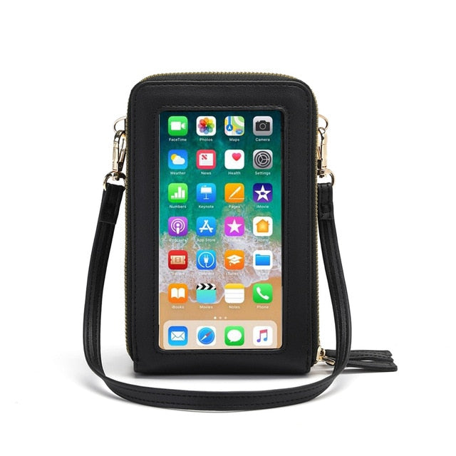 Crossbody Cellphone Purse Women Touch Screen Shoulder Handbag