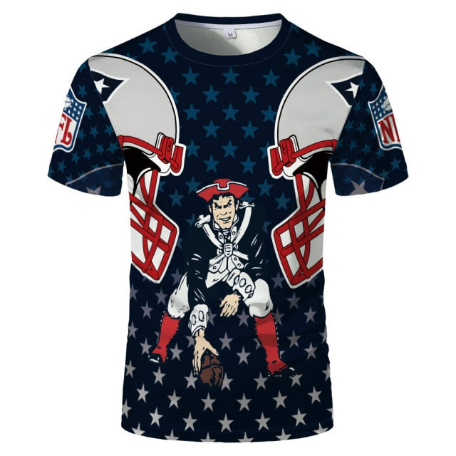 3D Printing T-shirt Rugby jersey 32 football team clothing sports Shirt