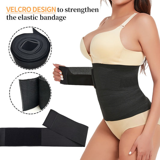 3-6M Snatch Me Up Bandage Wrap Shaperwear Belt Waist Trainer Women Slimming Tummy Wrap Belt Body Shaper Cincher Body Shaper