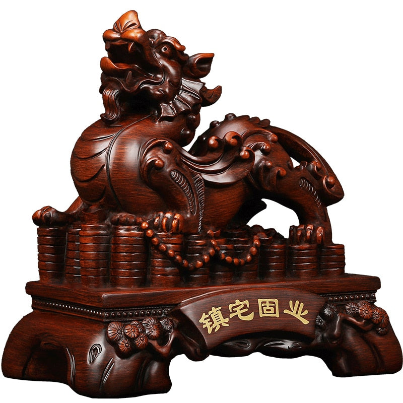 Lucky Pixiu Ornaments  Living Room Decor Feng Shui Home Decoration