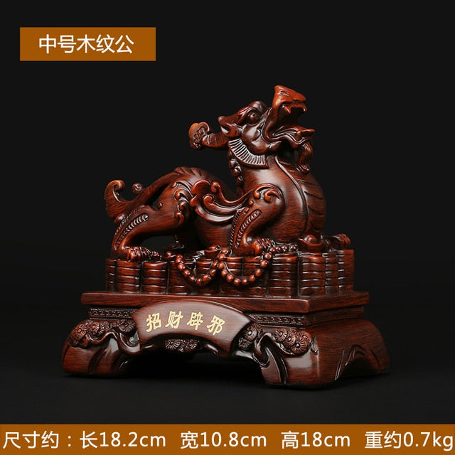 Lucky Pixiu Ornaments  Living Room Decor Feng Shui Home Decoration