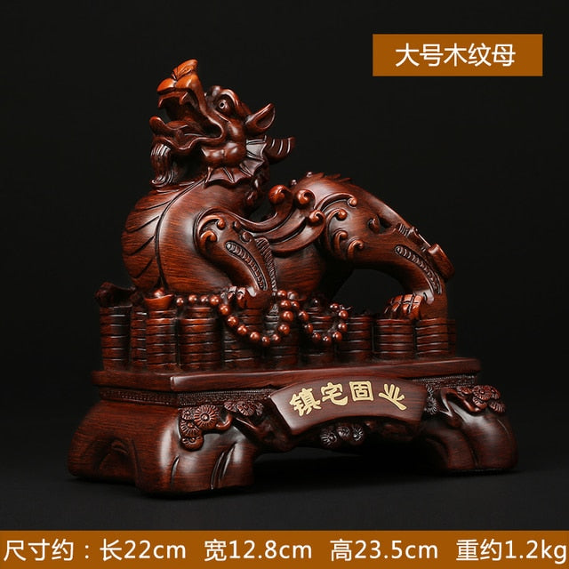 Lucky Pixiu Ornaments  Living Room Decor Feng Shui Home Decoration