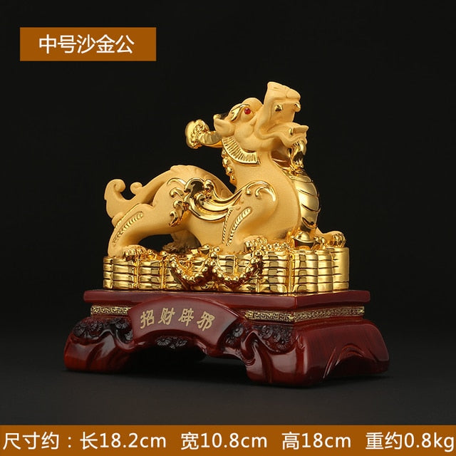 Lucky Pixiu Ornaments  Living Room Decor Feng Shui Home Decoration