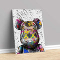 Modern Pop Street Art Graffiti Thinking Canvas Painting Trend Cartoon Posters Prints Wall Decorative