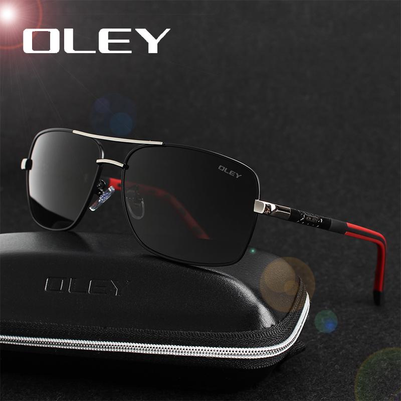 OLEY Brand Polarized Sunglasses men New Fashion Eyes Protection - Buyhops