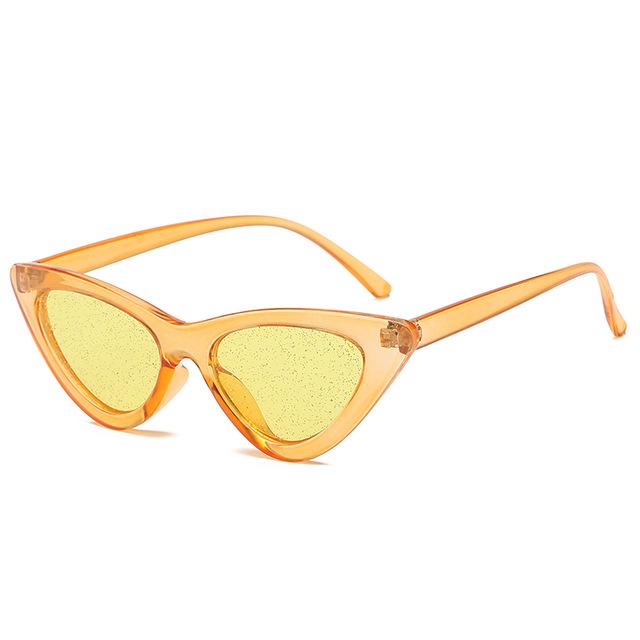 Owl City Vintage Women Sunglasses Cat eye Eyewear Brand Designer Retro Wave - Buyhops