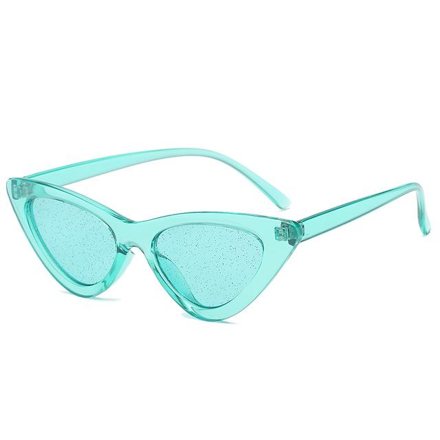 Owl City Vintage Women Sunglasses Cat eye Eyewear Brand Designer Retro Wave - Buyhops