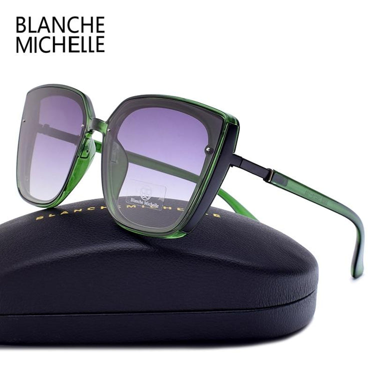 Blanche Michelle High Quality Cat Eye Polarized Women UV400 Sunglasses With Box - Buyhops