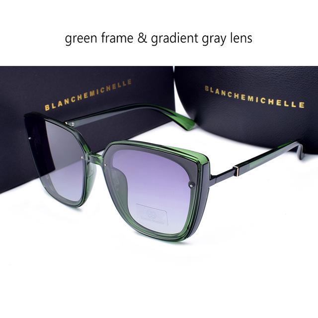 Blanche Michelle High Quality Cat Eye Polarized Women UV400 Sunglasses With Box - Buyhops