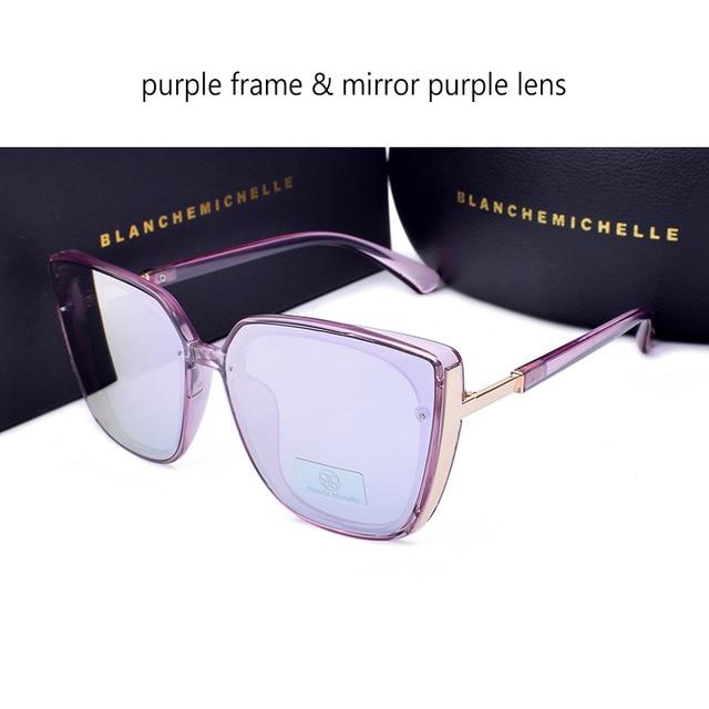Blanche Michelle High Quality Cat Eye Polarized Women UV400 Sunglasses With Box - Buyhops