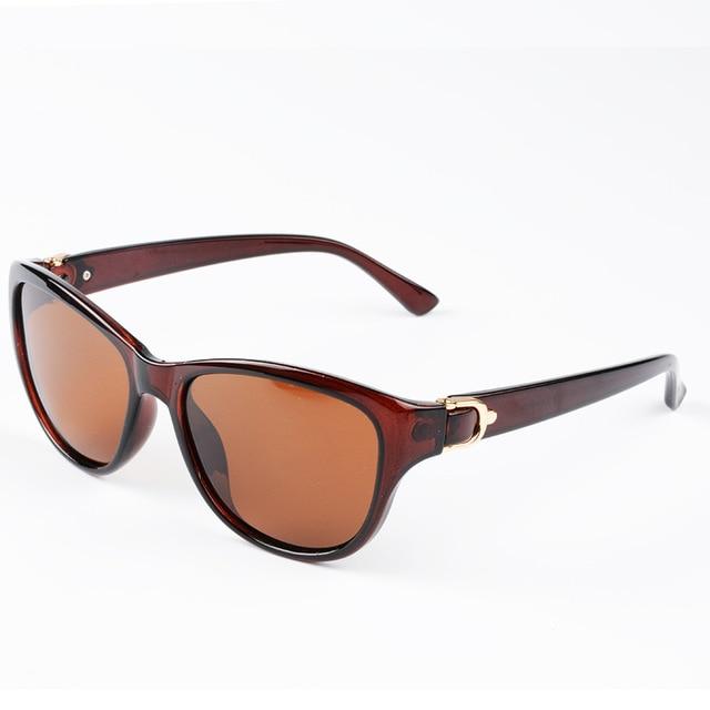 Brand Design Cat Eye Polarized Sunglasses Womens Driving Eyewear Eyecrafters - Buyhops