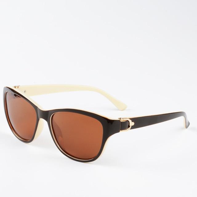 Brand Design Cat Eye Polarized Sunglasses Womens Driving Eyewear Eyecrafters - Buyhops