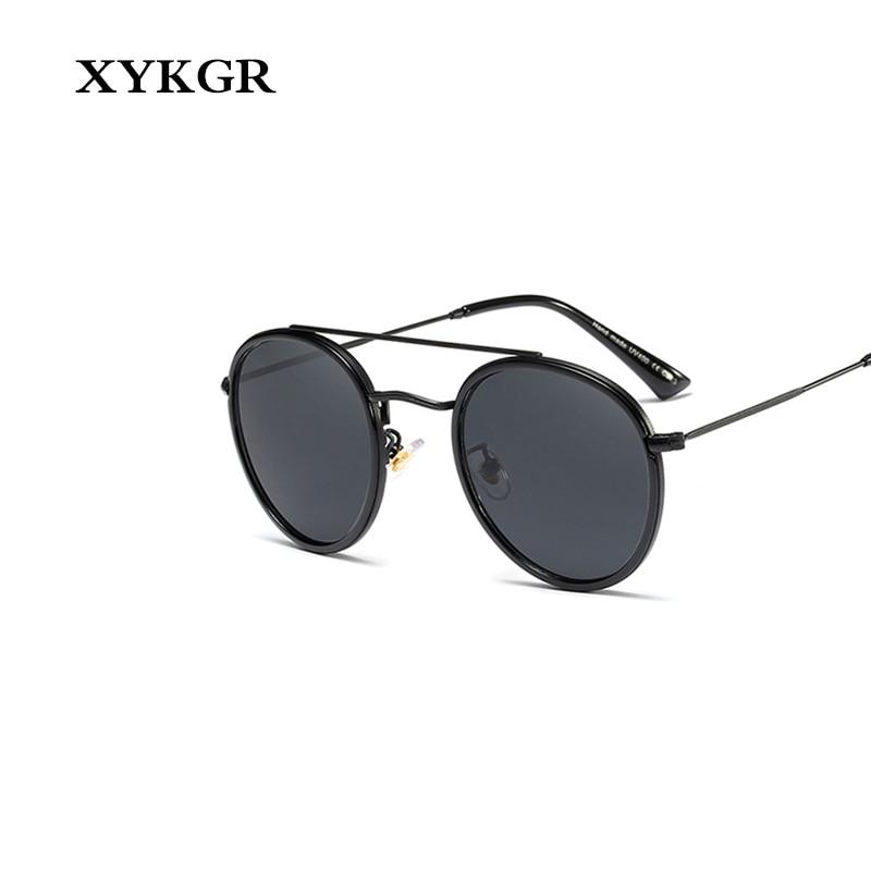 New trend sunglasses men and women round sunglasses UV400 glasses - Buyhops